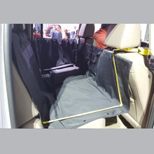 Load image into Gallery viewer, black car seat cover for dogs for suv medium size