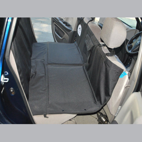 black car seat cover for dogs for sedan 